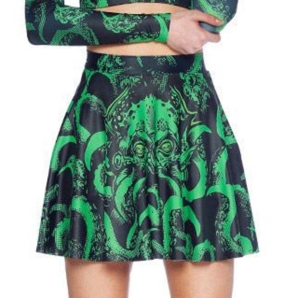 Blackmilk Dresses & Skirts - Blackmilk Cthulhu Skater Skirt